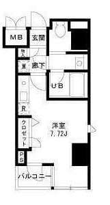 モンパレ入谷の間取り|間取りです。