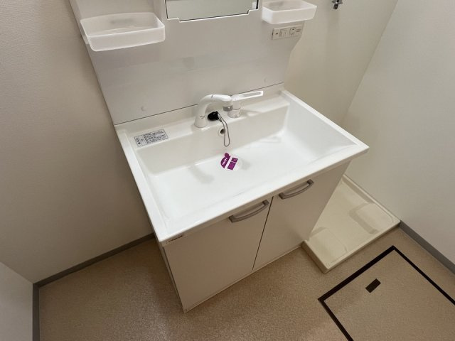 足立区東伊興３丁目の賃貸マンションの洗面所