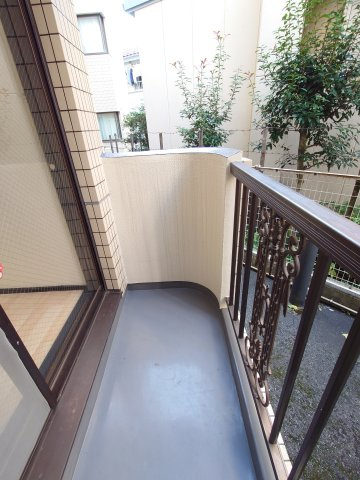 川崎市多摩区宿河原１丁目の賃貸マンションのバルコニー