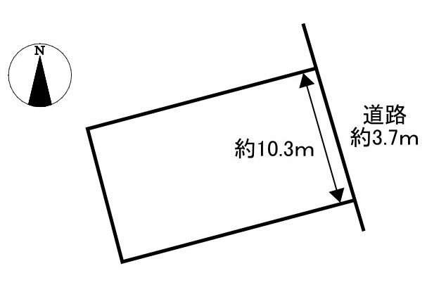 土地　鷺山の土地図