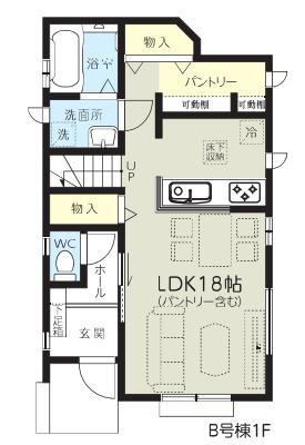 さいたま市見沼区堀崎町1162番の間取り