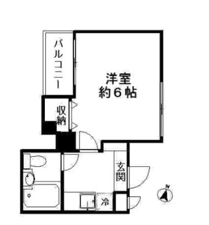 ジュネパレス船橋第3の間取り