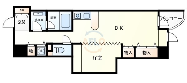 松下善ビルの間取り