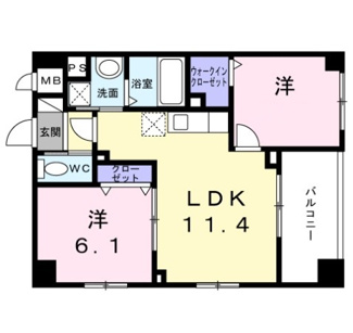 【間取り】 | ラ　・　メール | 間取りです。