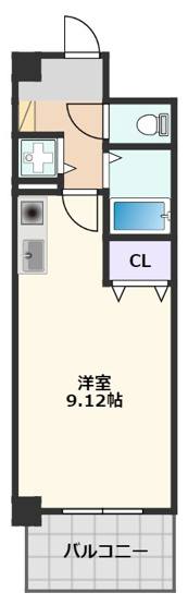 【間取り】 | ビスタ江坂南