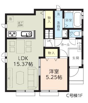 さいたま市見沼区堀崎町1162番の間取り