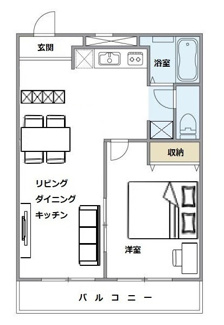 【間取り】 | ピエール武蔵小杉