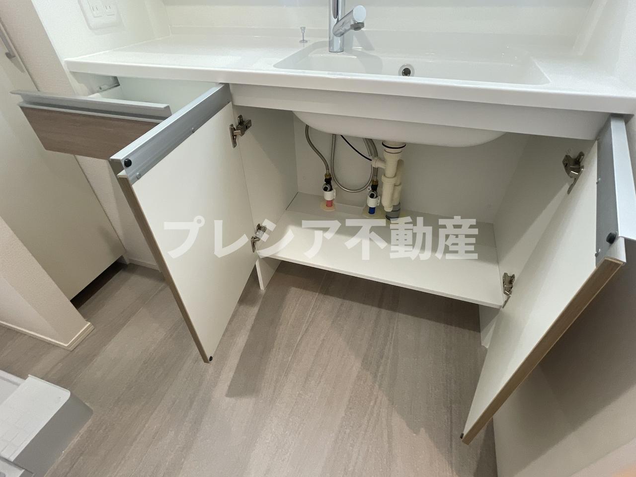 D-ROOM甲子園口の洗面所