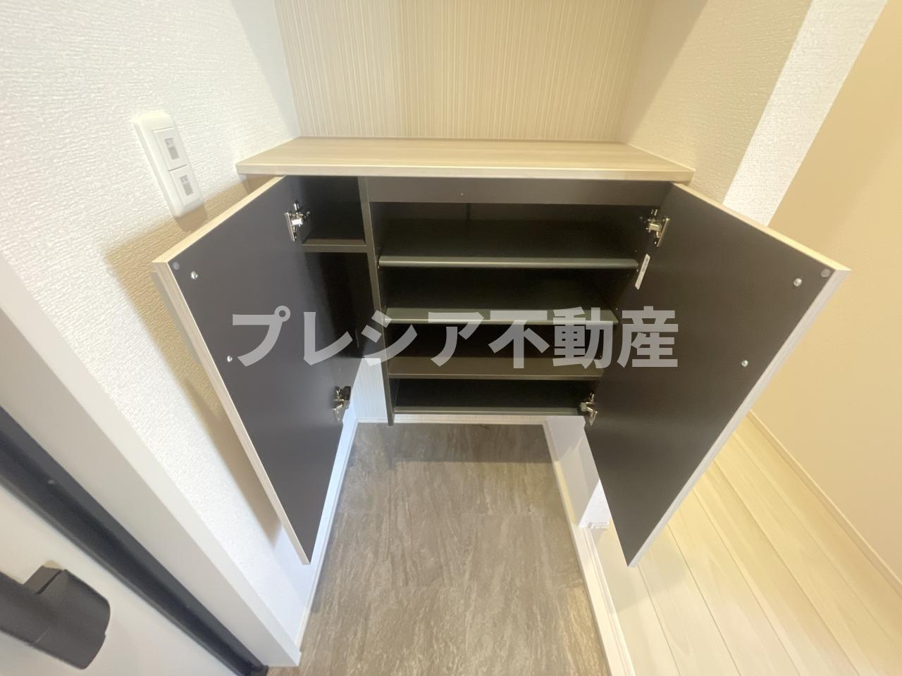 D-ROOM甲子園口の収納