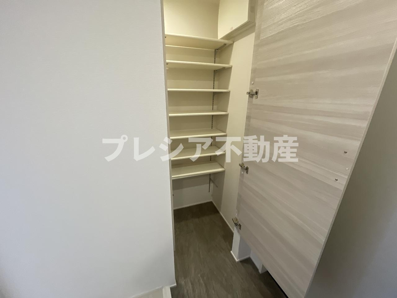 D-ROOM甲子園口の収納