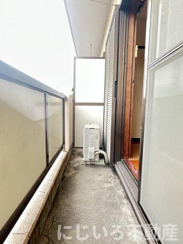 ハイツマーチⅡのバルコニー