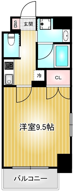 プランベイム大須駅前｜名古屋市の賃貸ならMy賃貸の間取り|プランベイム大須駅前