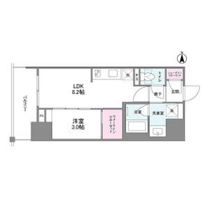 シーズンフラッツ心斎橋EASTの間取り