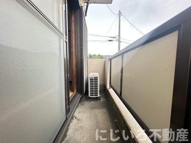 ハイツマーチⅡのバルコニー