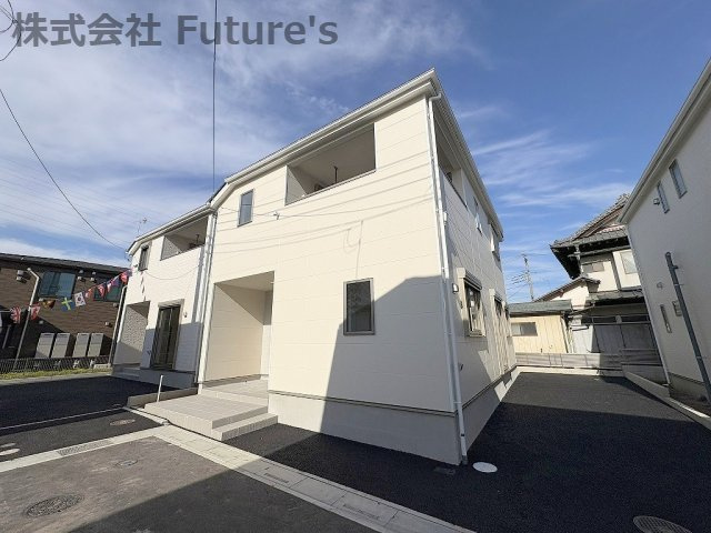 三郷市彦糸1丁目　全7棟　新築戸建　5号棟の外観|武蔵野線「吉川」駅バス8分『彦糸一丁目北』停歩2分
