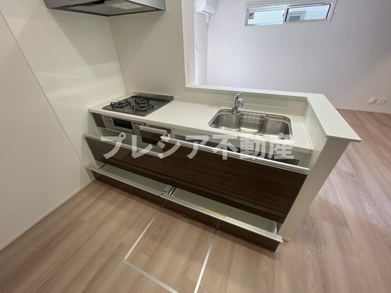 D-ROOM甲子園口のキッチン