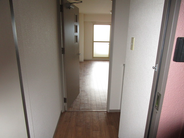 ドミール新橋の玄関