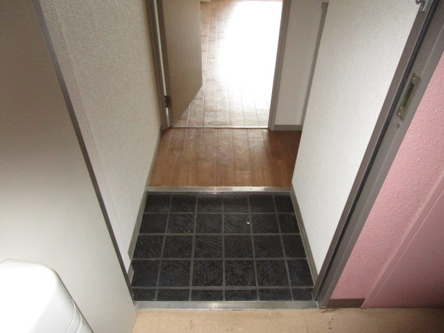 ドミール新橋の玄関
