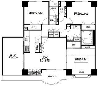 【間取り】 | 東戸塚アーバンコンフォート壱番館