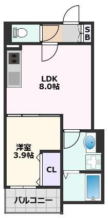 【間取り】 | ラ・パージュ・デクラ