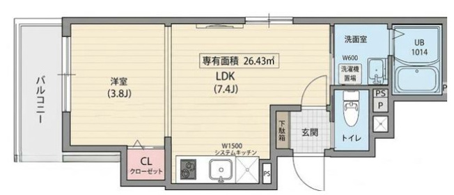 【間取り】 | デメテル寺田町