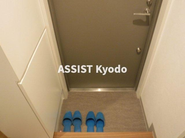 Anfini kyodo(アンフィニキョウドウ)の玄関