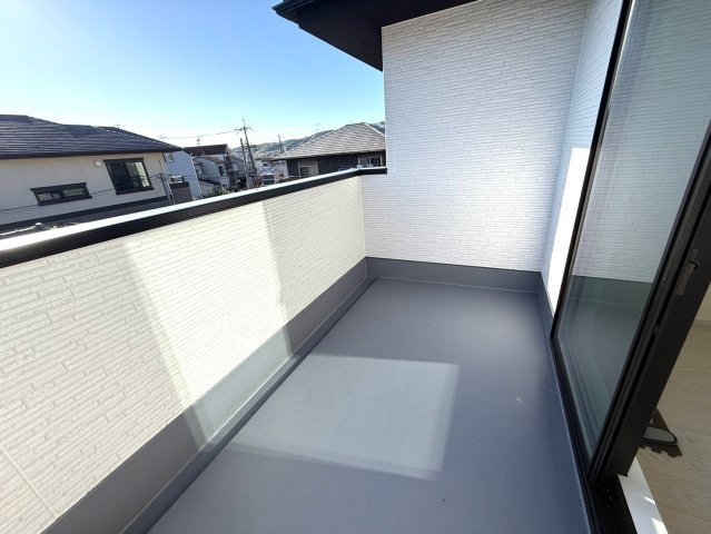 醍醐南里町１期のバルコニー