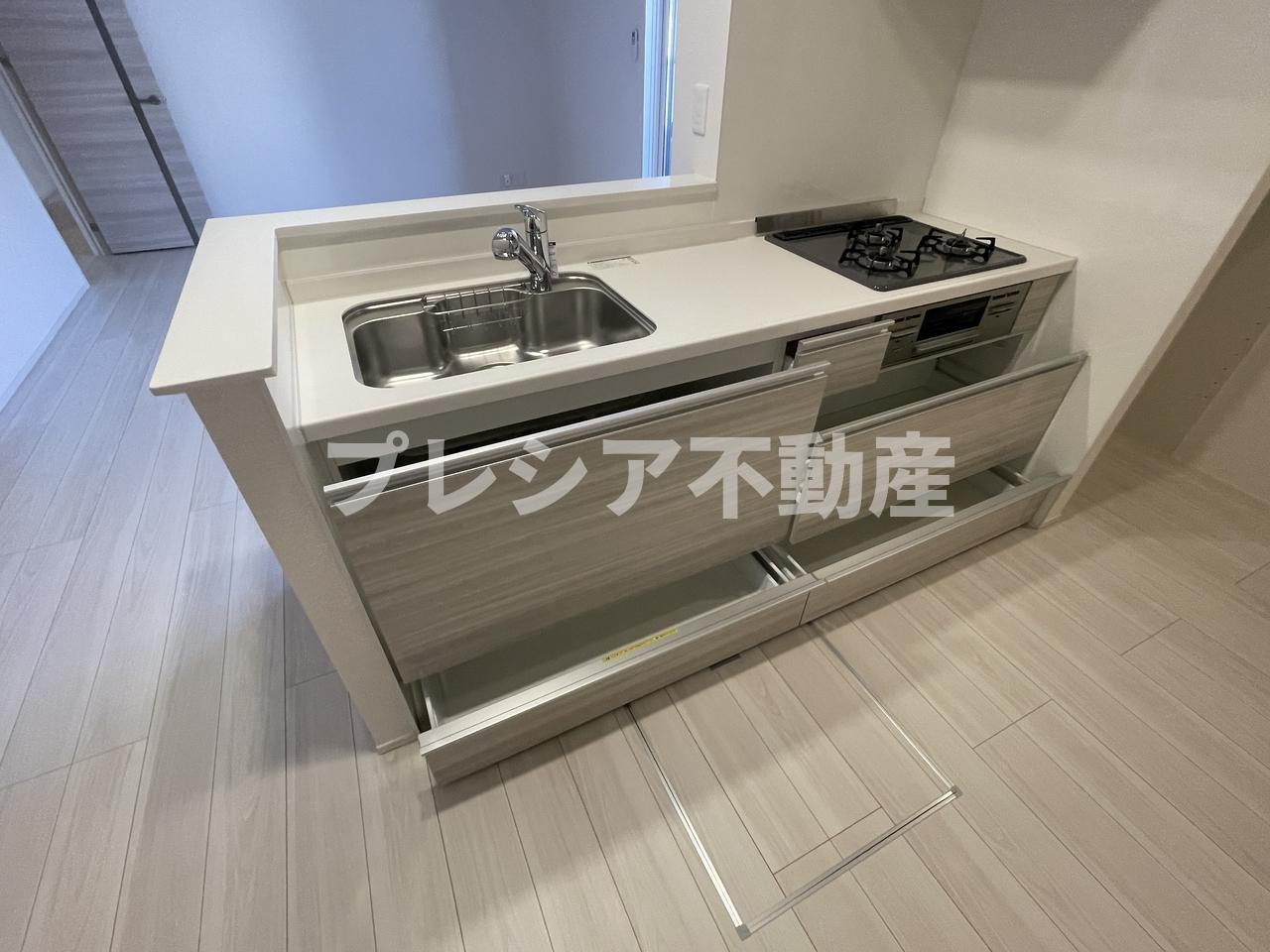 D-ROOM甲子園口のキッチン