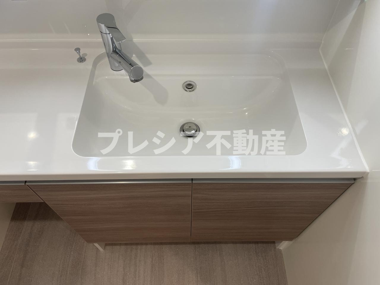 D-ROOM甲子園口の洗面所