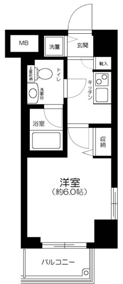 【間取り】 | ガリシア浜松町