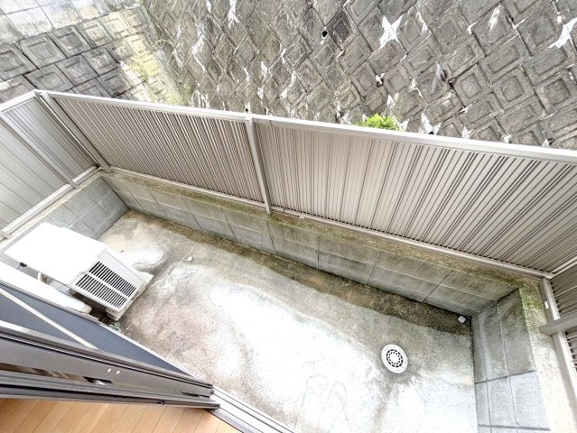 シャンプルのバルコニー