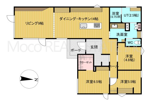 【間取り】 | 北見市寿町新築住宅