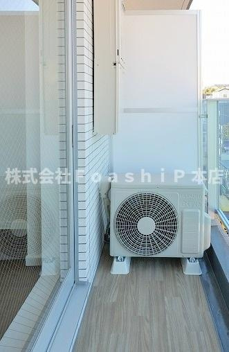 ラフィスタ宮崎台のバルコニー