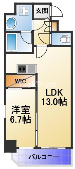 【間取り】 | プレジオ鎗屋町
