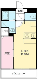 【間取り】 | カサ　デ　ルーナ（Casa de luna） | 間取りです。