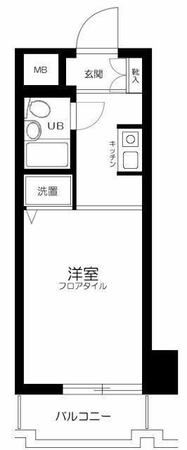 江東区大島５丁目の賃貸マンションの間取り