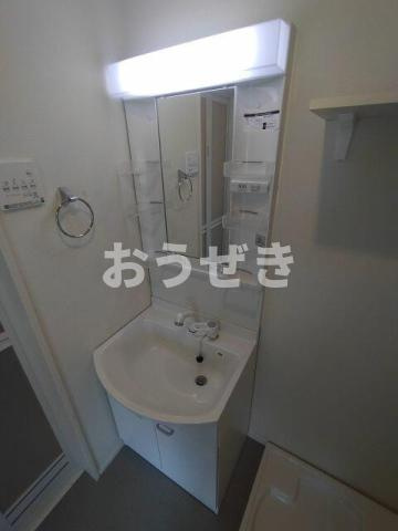 クリエ　ボヌールの独立洗面台