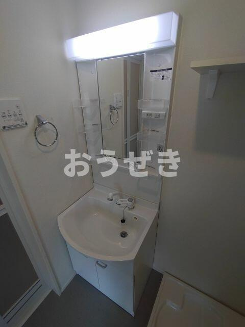 クリエ　ボヌールの独立洗面台