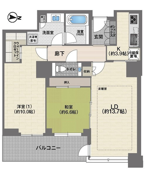 グランフロント大阪オーナーズタワーの間取り