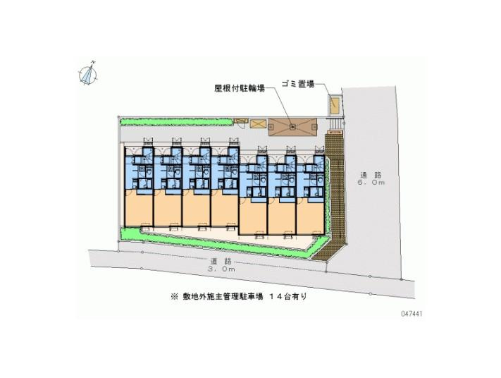クレストタウンＣの区画図
