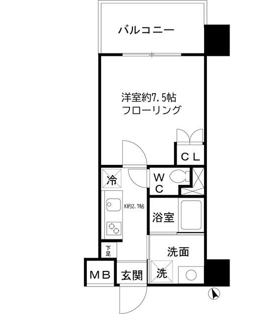 テルマエドムス根岸(テルマエドムスネギシ)の間取り