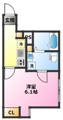 リバティ元住吉【Reberty元住吉】の間取り|宅配ボックス完備♪