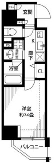 【間取り】 | プレール・ドゥーク押上Ⅱ | 間取りです。