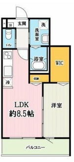 【間取り】 | （仮称）キャメル梅島２Ａ | 間取りです。