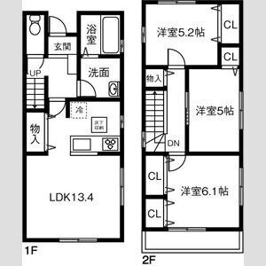 【間取り】 | Land court 柳津