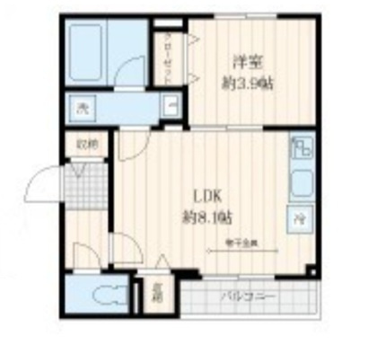 casa estate（カーサ　エスターテ）の間取り|間取り