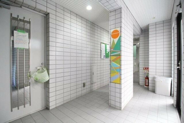 江東区平野３丁目の賃貸マンションのロビー