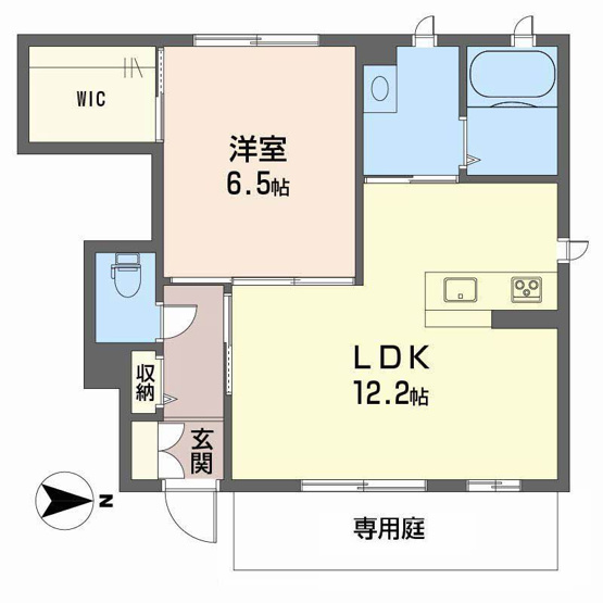 【間取り】 | リーフガーデンⅡ