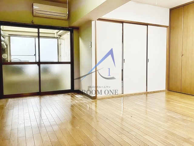 麻布十番中央マンションの居間・リビング|洋室のお部屋です。