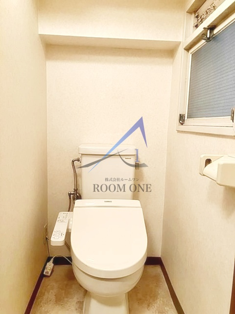 麻布十番中央マンションのトイレ|トイレです。